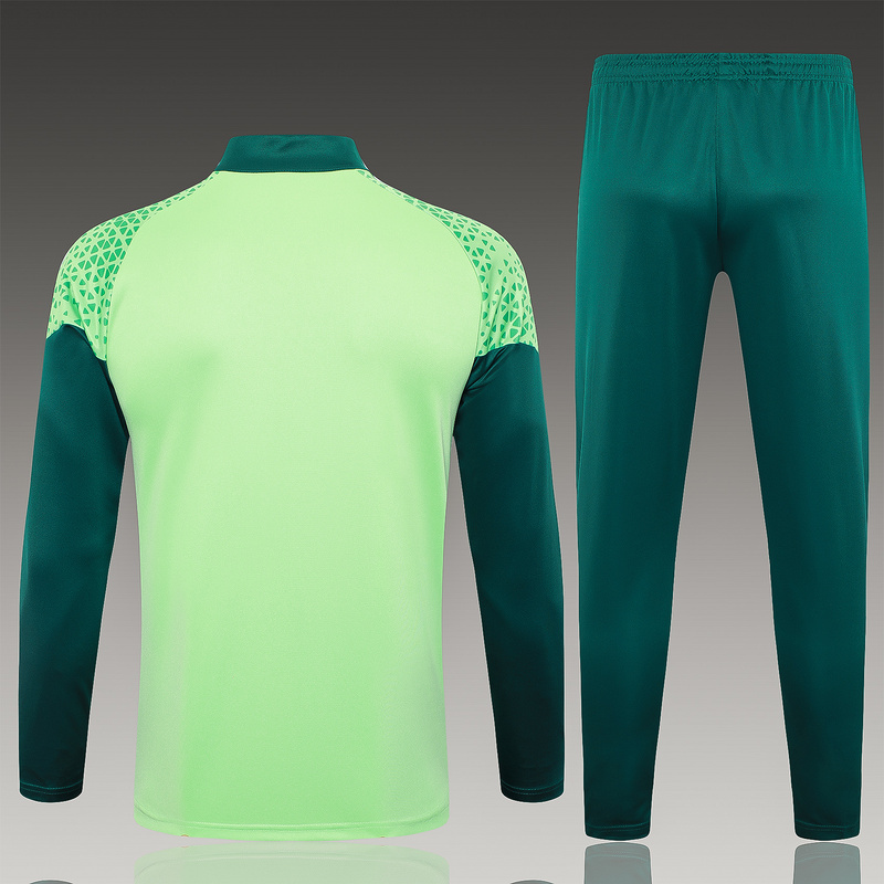 24/25 Palmeiras Green Long-sleeved half-pull training kit Football team kit