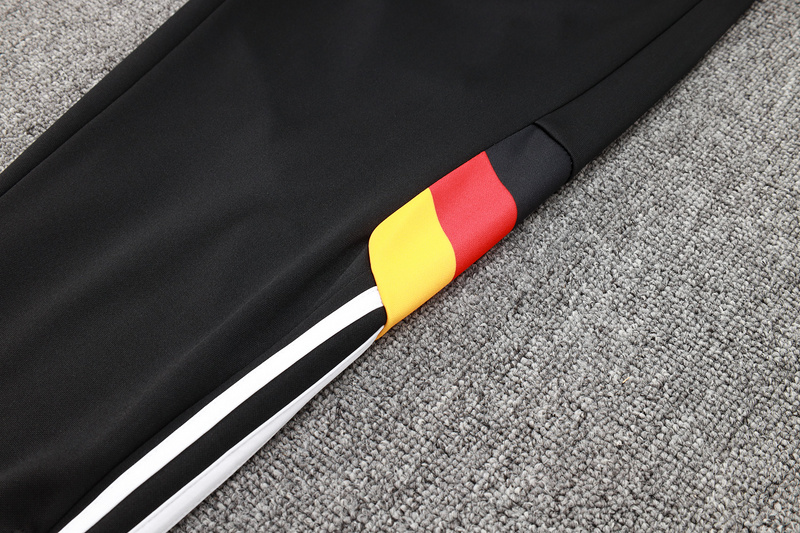 2024/25 Germany Black Jacket Training Suit Set Football Team Shirt Sports Fashion