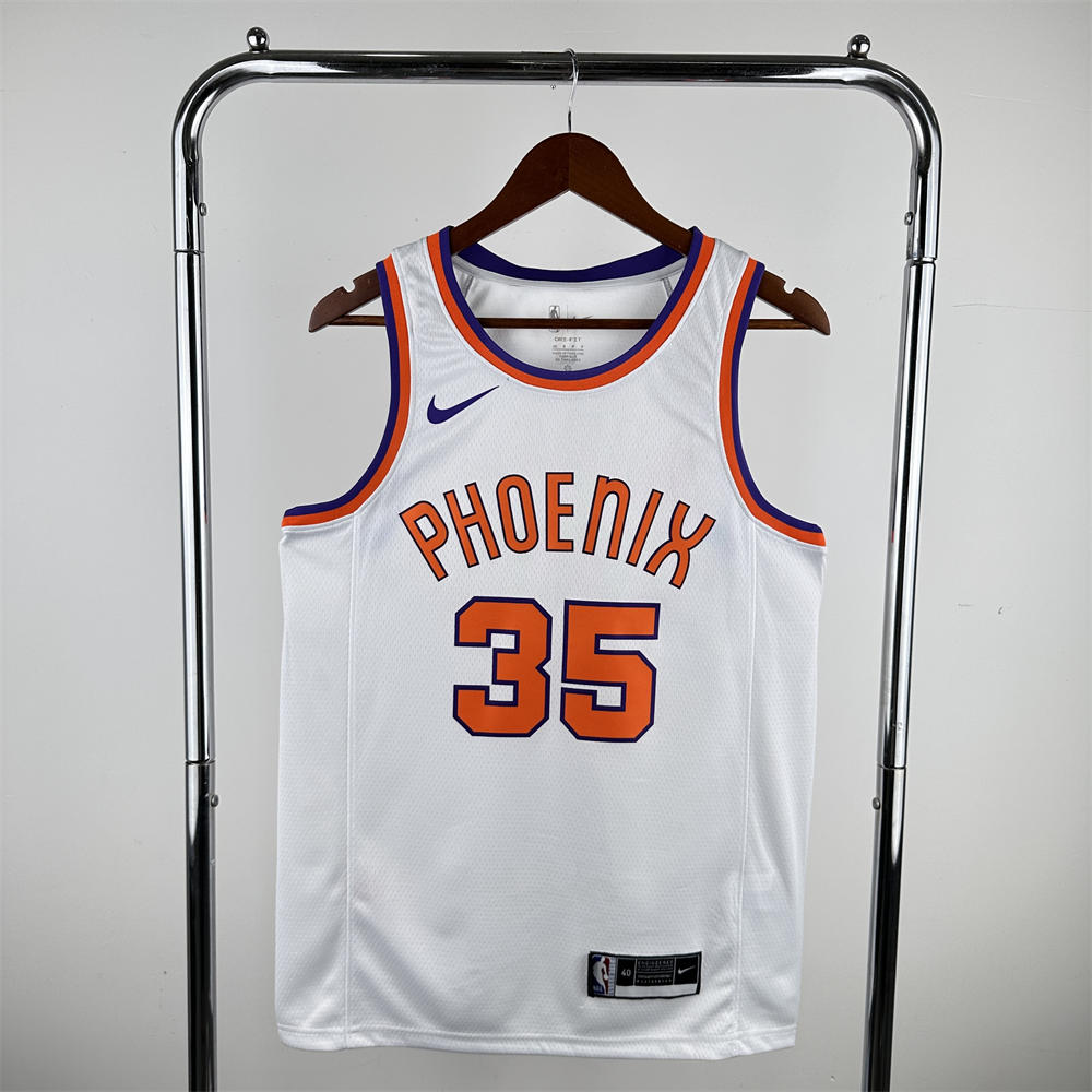 NBA Phoenix Suns 2018 Retro DURANT#35 White Jersey S-XXL