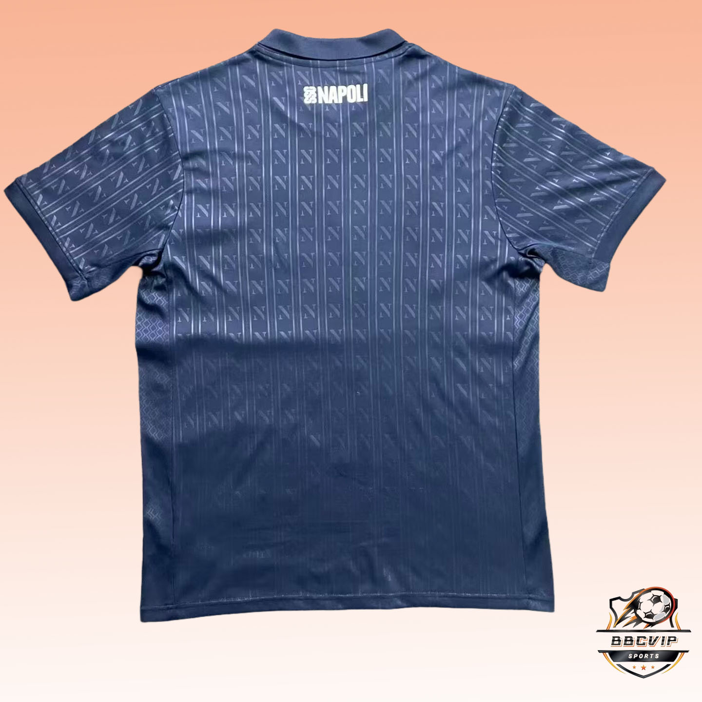 2025/26 Napoli Second Away Black jersey Fan version -Champions League version