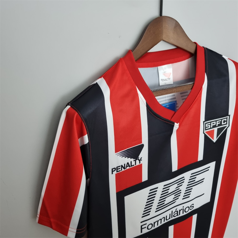 Retro 1991 sao paulo away jersey Fan Version