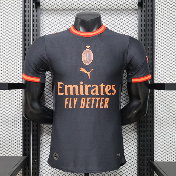 2025/26 AC Milan Fourth Away Jersey Player Version