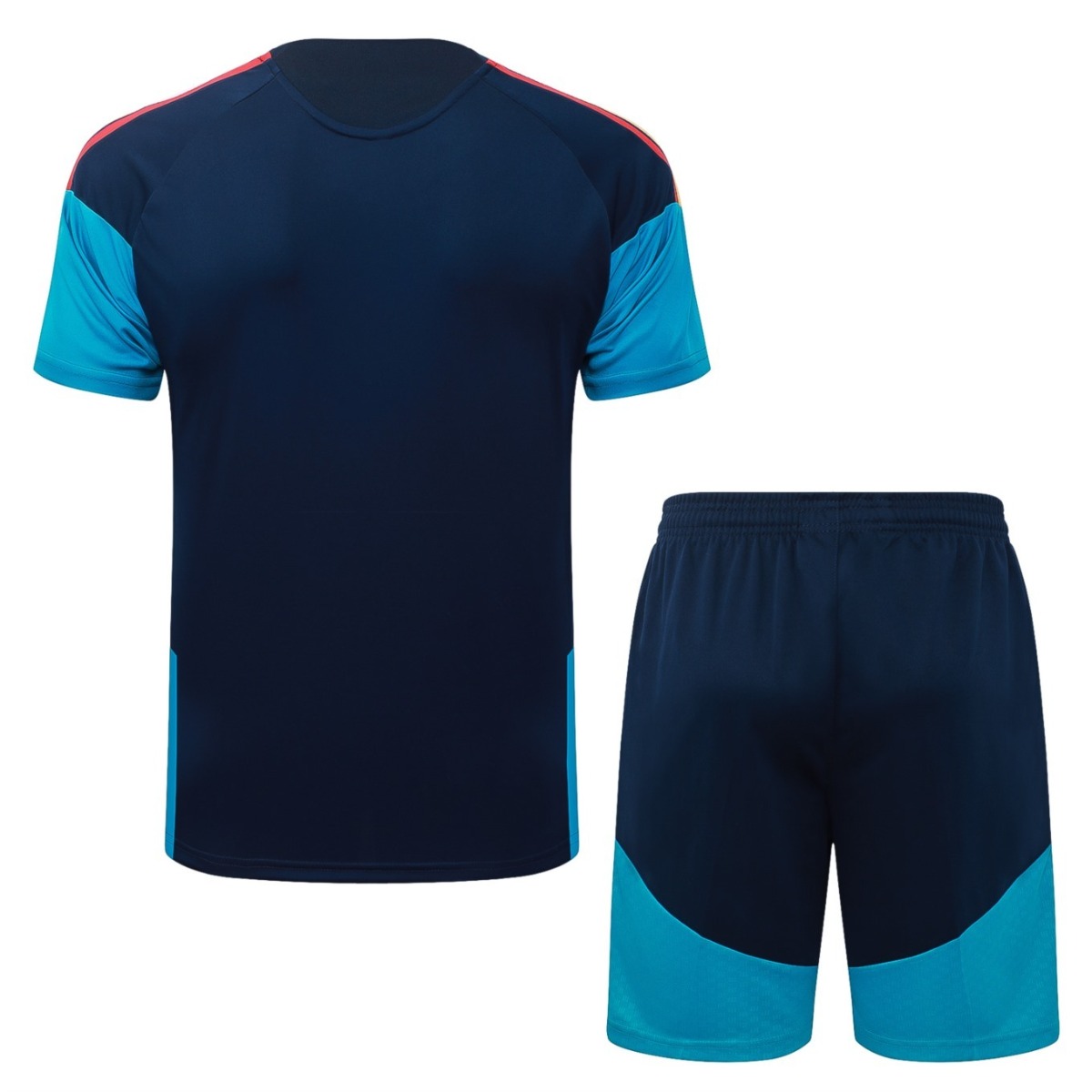 2026 Spain Royal blue Training Set Shirt and Shorts