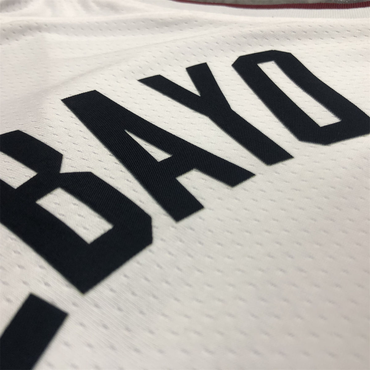 NBA Miami Hearts V-Neck White Jersey ADEBAYO#13 S-XXL