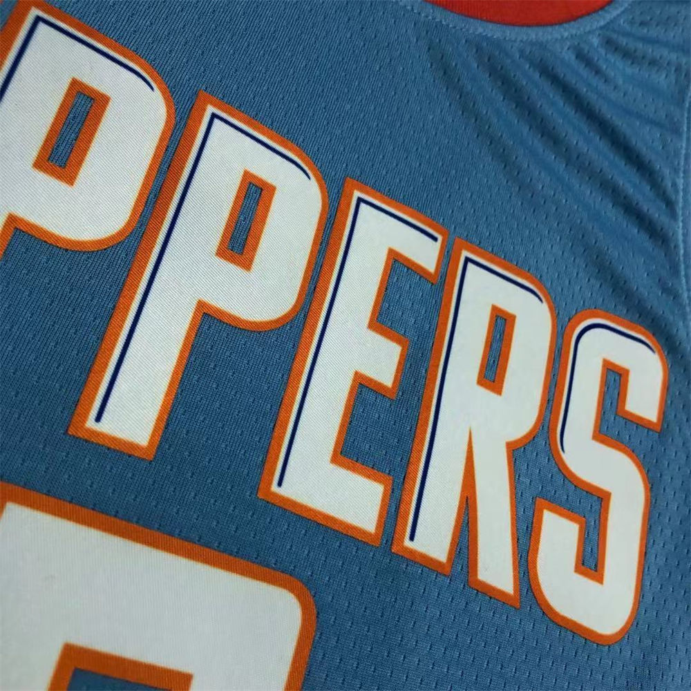 NBA Los Angeles Clippers Round Neck Blue Jersey GEORGE#13 S-XXL