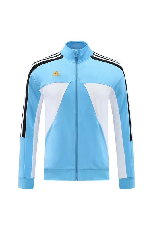 2024 Nike Sky Blue Jacket Training Suit Set Football Team Shirt Sports Fashion