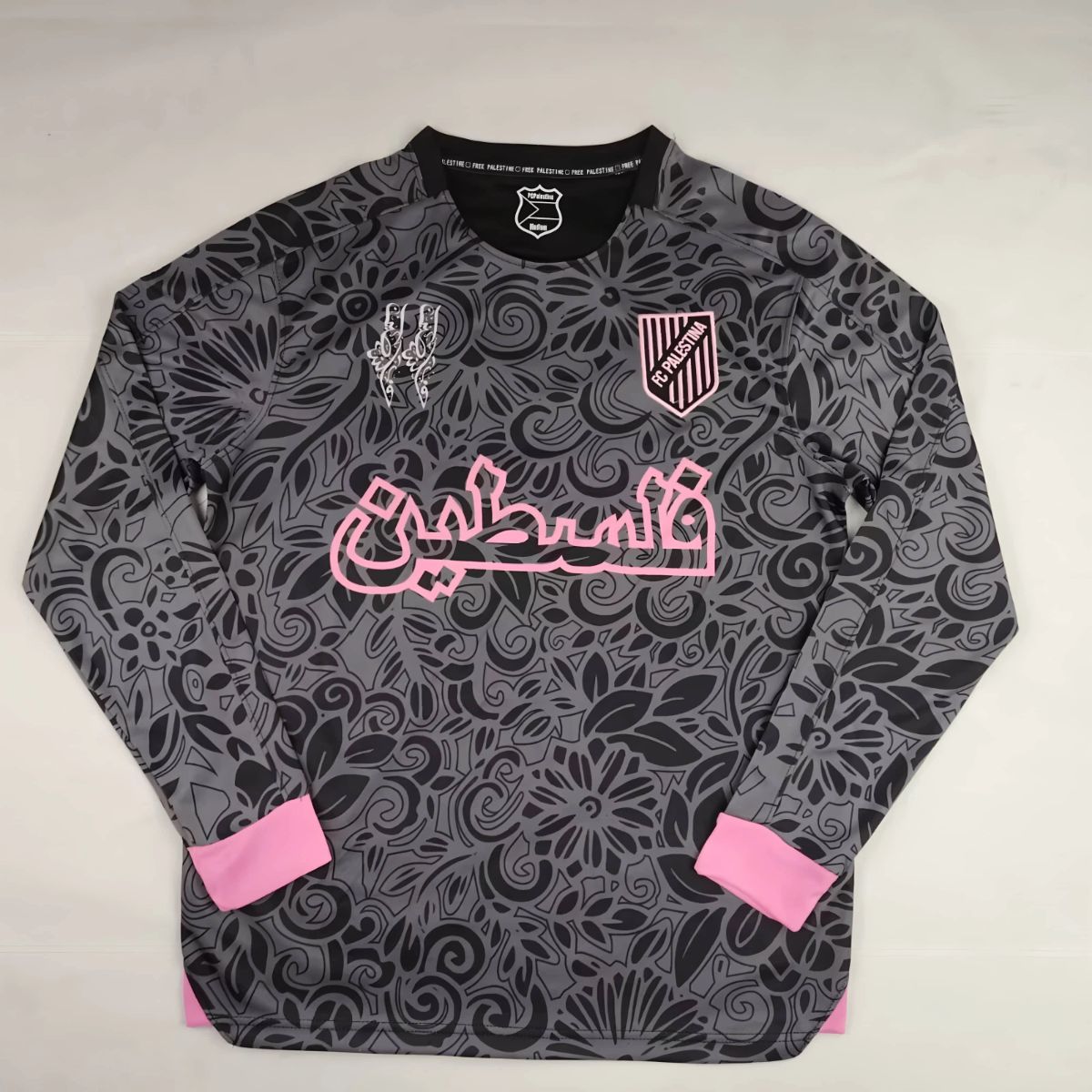 2025/26 CD Palestino Special Edition Grey Jersey Fan Version