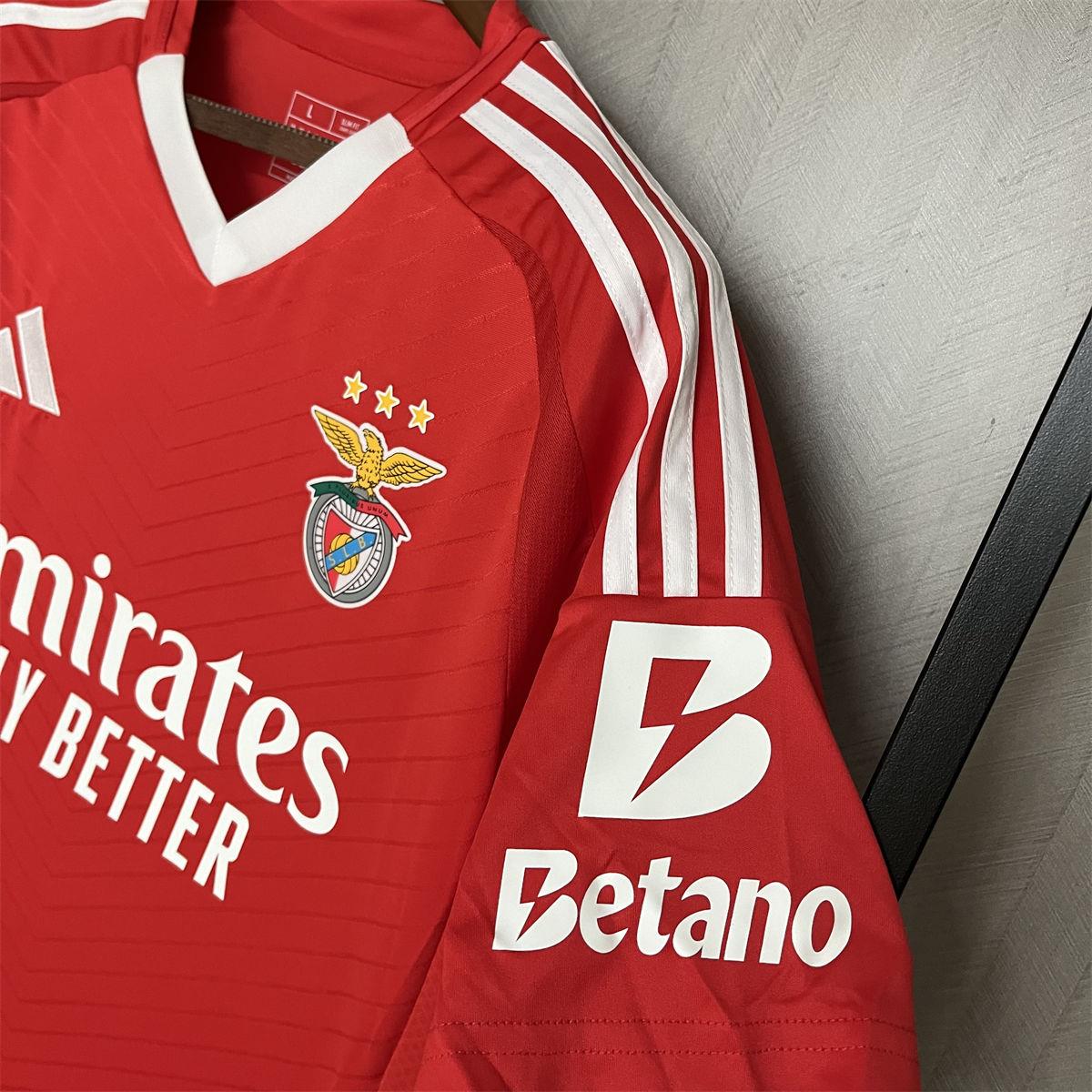 2024/25 Benfica Home Jersey Fan Version
