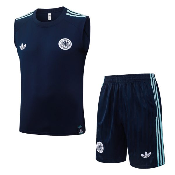 2026 Germany Royal blue Training Set Shirt and Shorts