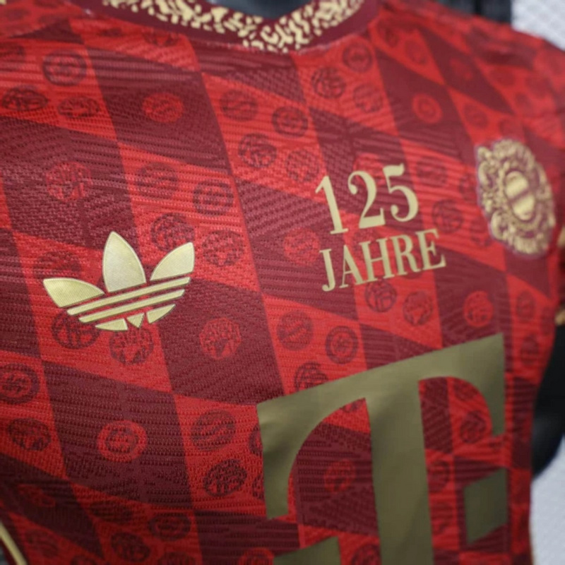 25/26 Bayern Munich 125th Anniversary Edition jersey Player Version