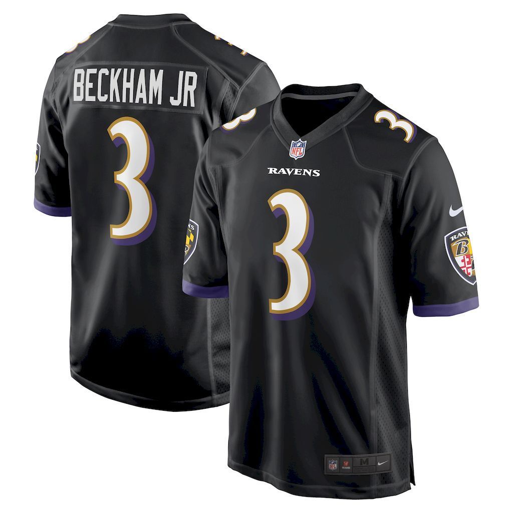 NFL Baltimore Ravens Jeysey BECKHAM JR #3