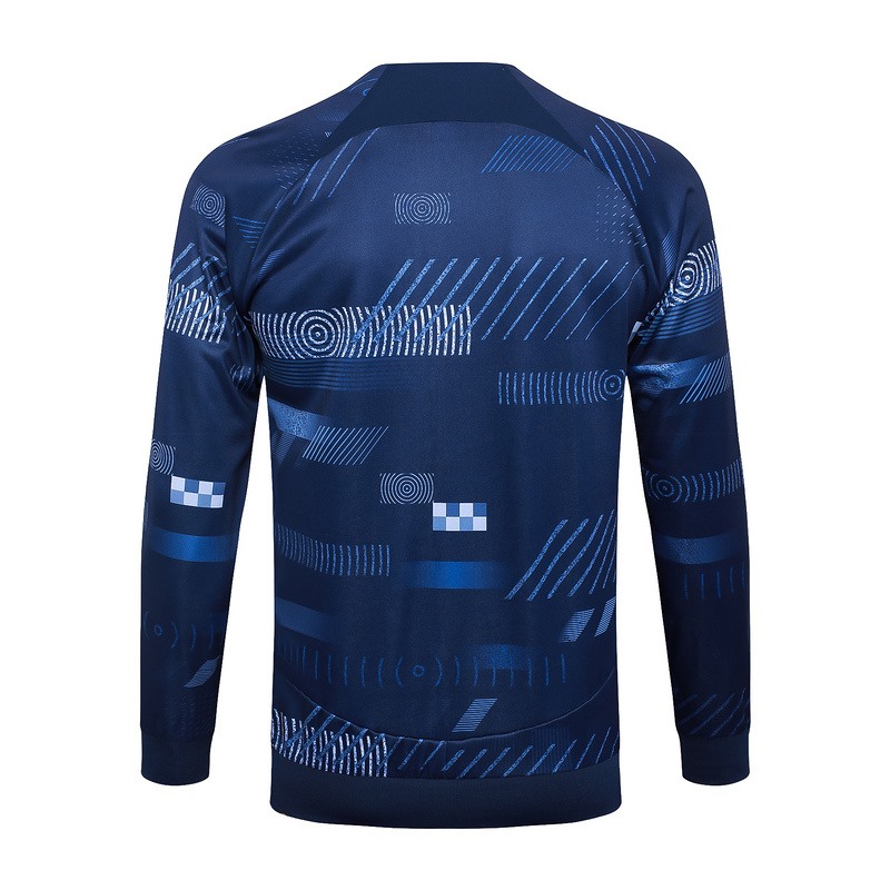2024 Tottenham Hotspurs Royal Blue Jacket Training Suit Set Football Team Shirt Sports Fashion