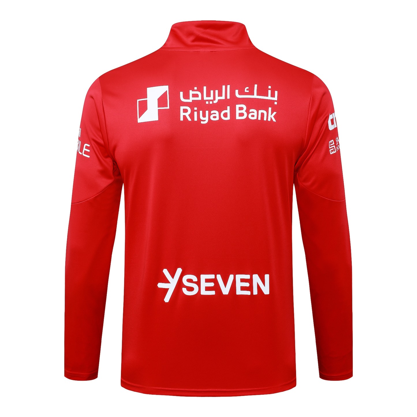 202526 AI Hilal Riyadh Red Long-sleeved half-pull training kit Football team kit
