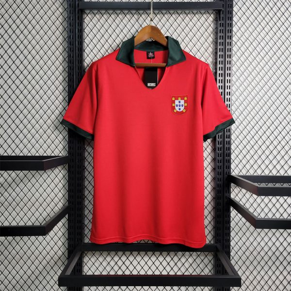 Retro Portugal 1972 Home jersey Fan Version