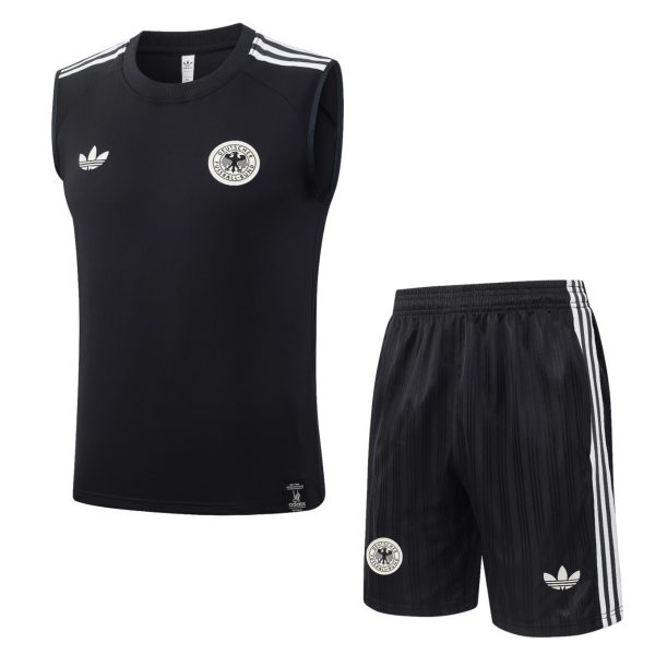 2026 Germany Dark gray Training Set Shirt and Shorts