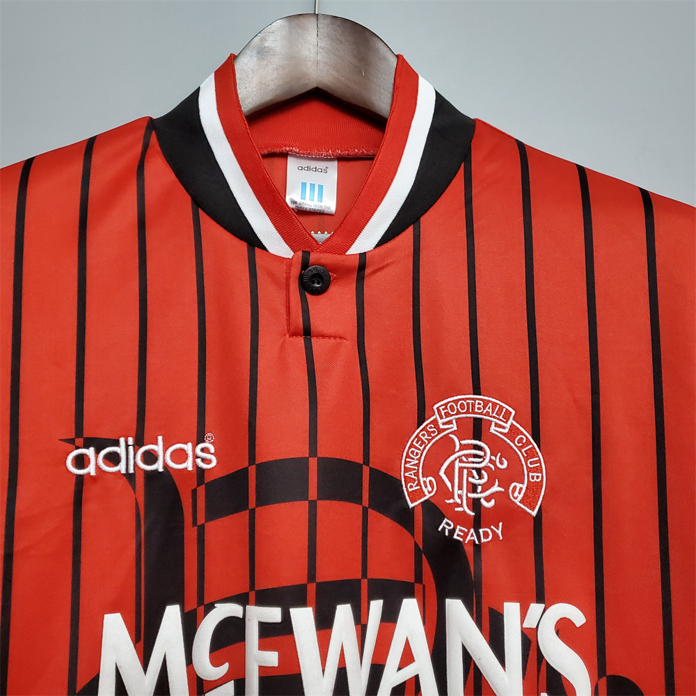 Retro Rangers 94-95 Away jersey Fan Version