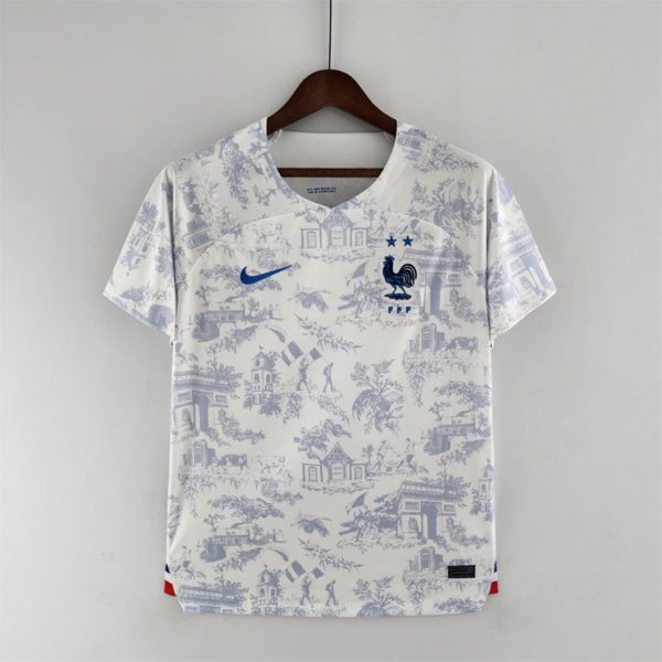 2022 France away World Cup Jersey Fan Version