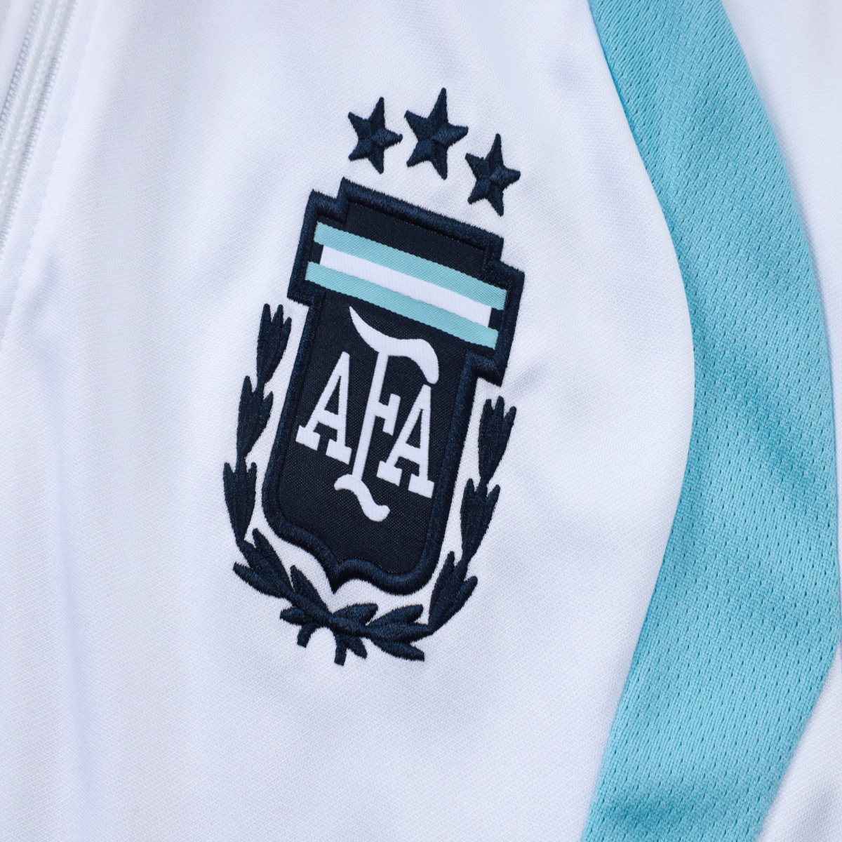 2026 Argentina White Jacket Training Suit Set