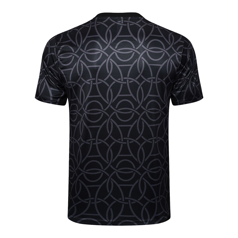 24/25 Paris Black Training Set Shirt and Shorts