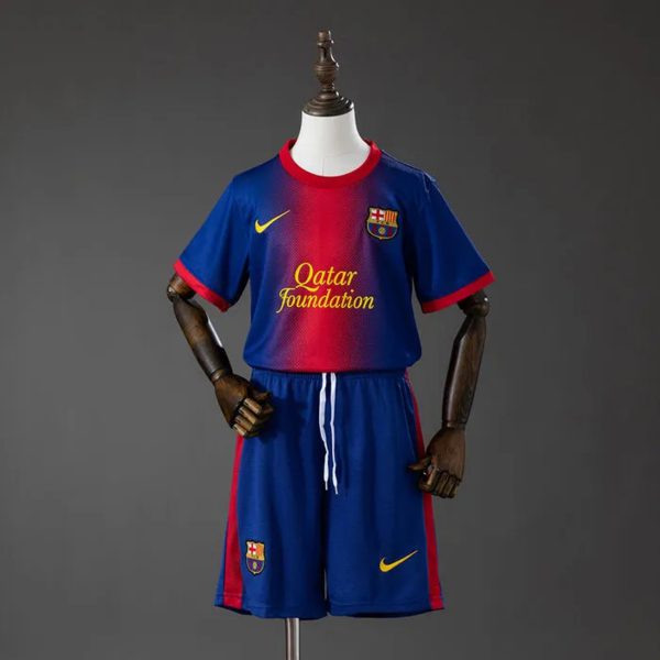 Retro Barcelona 2012/13 Home Kid Kits