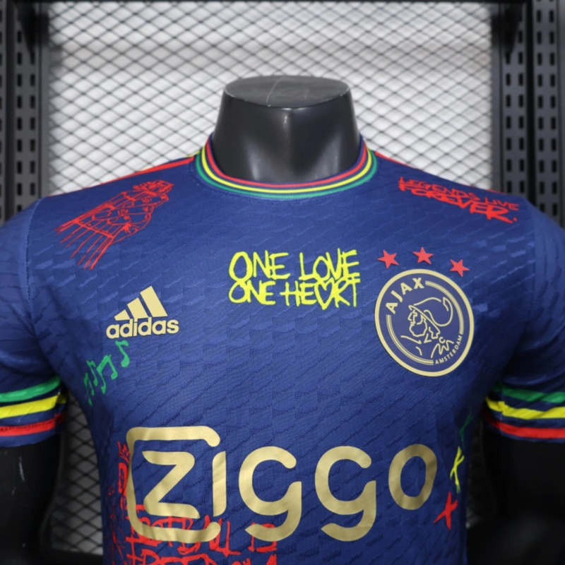25/26 Ajax Special Edition Royal Blue  jersey Player Version