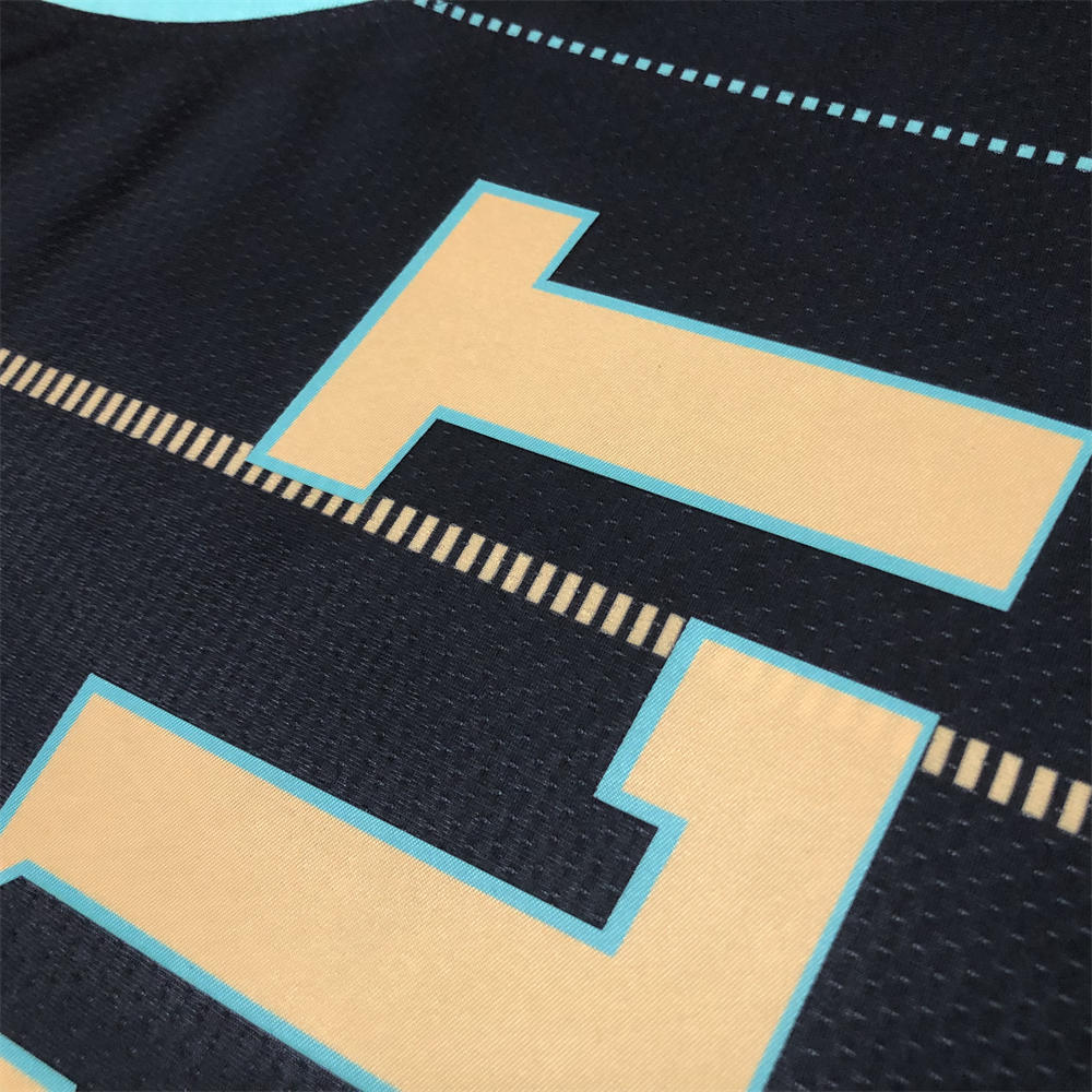 NBA Charlotte Hornets V-Neck Black Jersey BALL#1 S-XXL