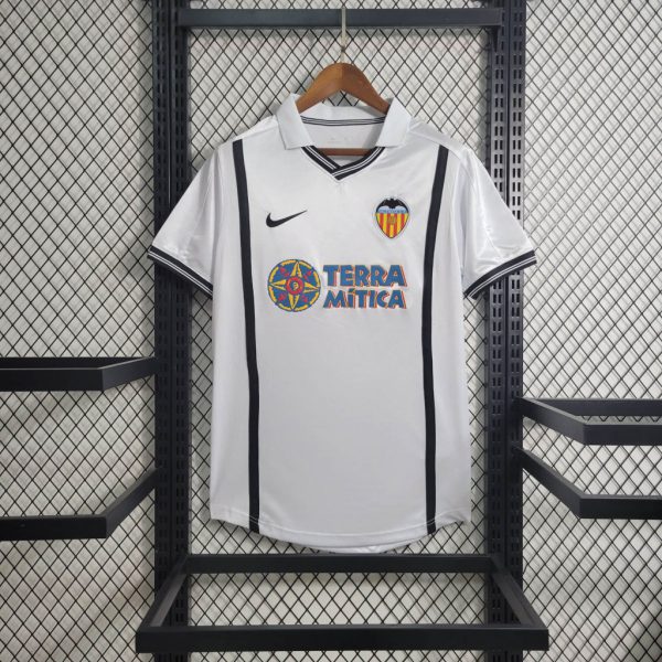 Retro Valencia 00/01 Home jersey Fan Version