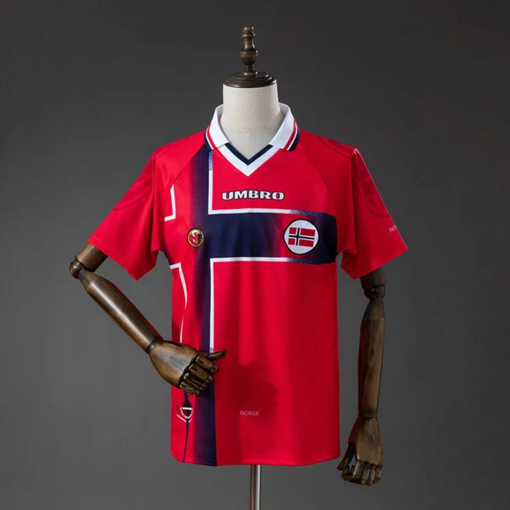 Retro Norway 1997/98 Home Jersey Fan Version
