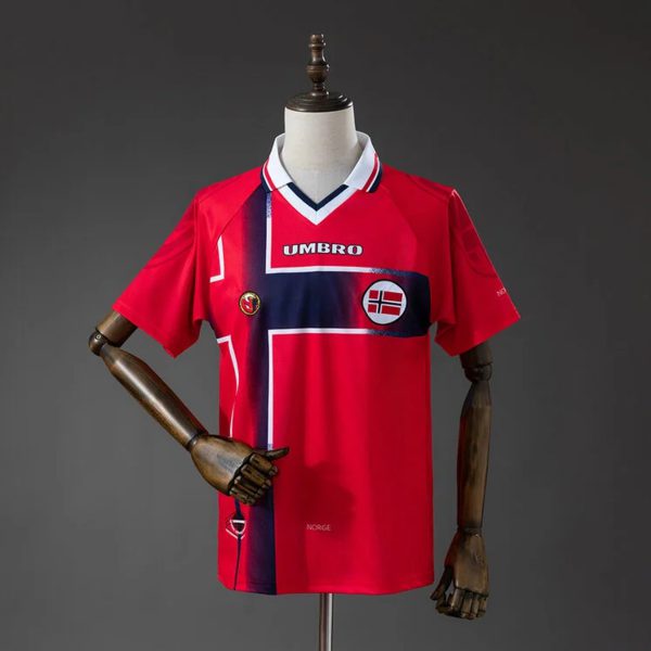 Retro Norway 1997/98 Home Jersey Fan Version
