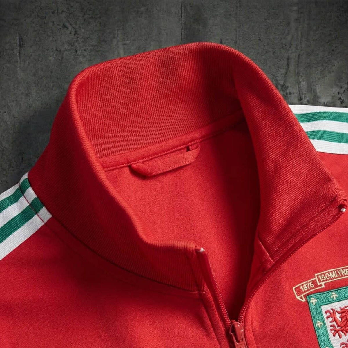 2026/27 Wales Half-Pull long Sleeve Red Hoodie