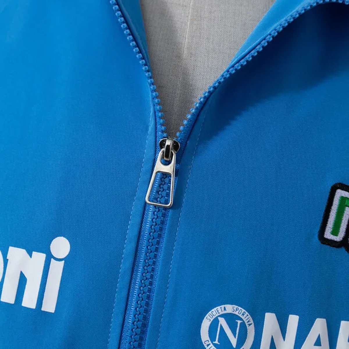 1987/88 SSC Napol Vintage Style Jacket Windbreaker