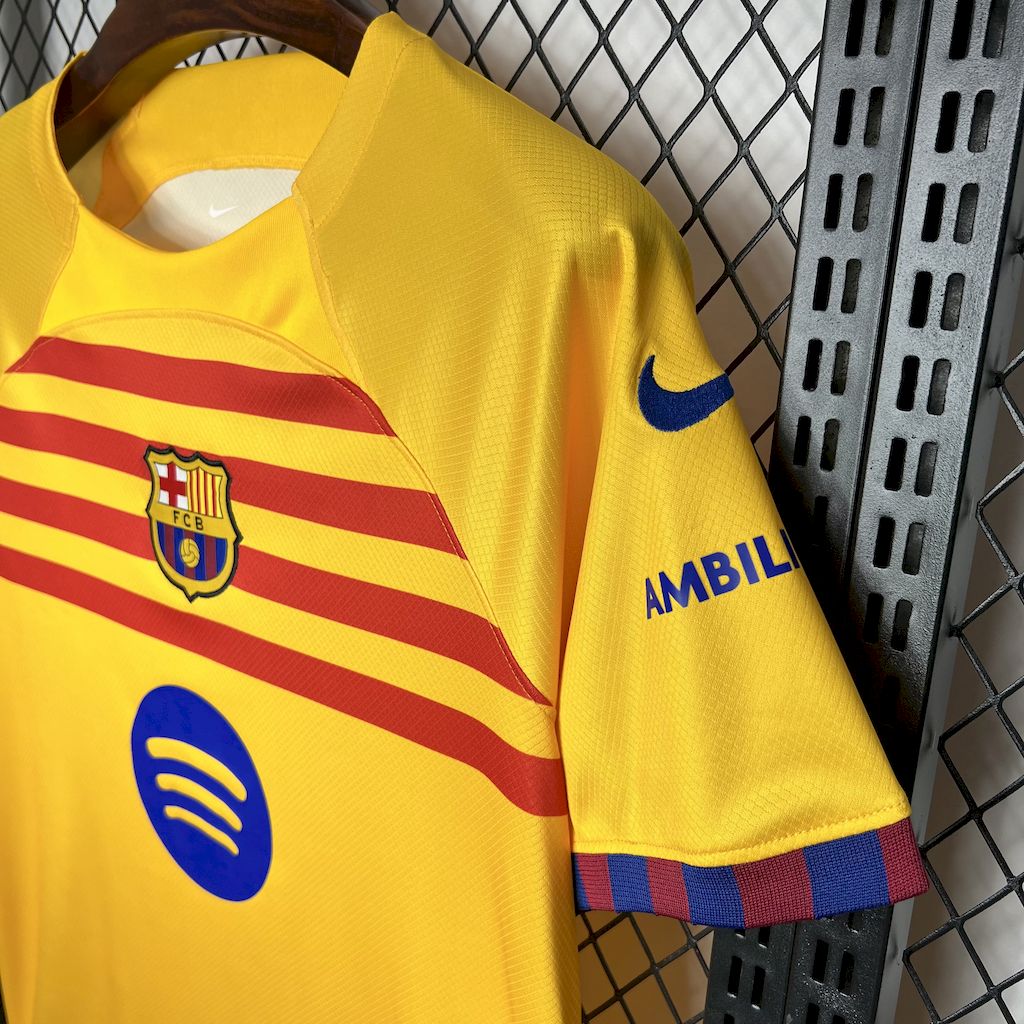 24/25 Barcelona Yellow Jersey Fan Version