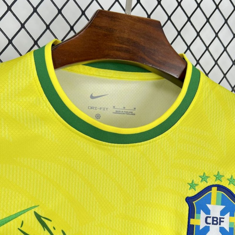 2025/26 Brazil Pigeon yellow jersey Fan Version