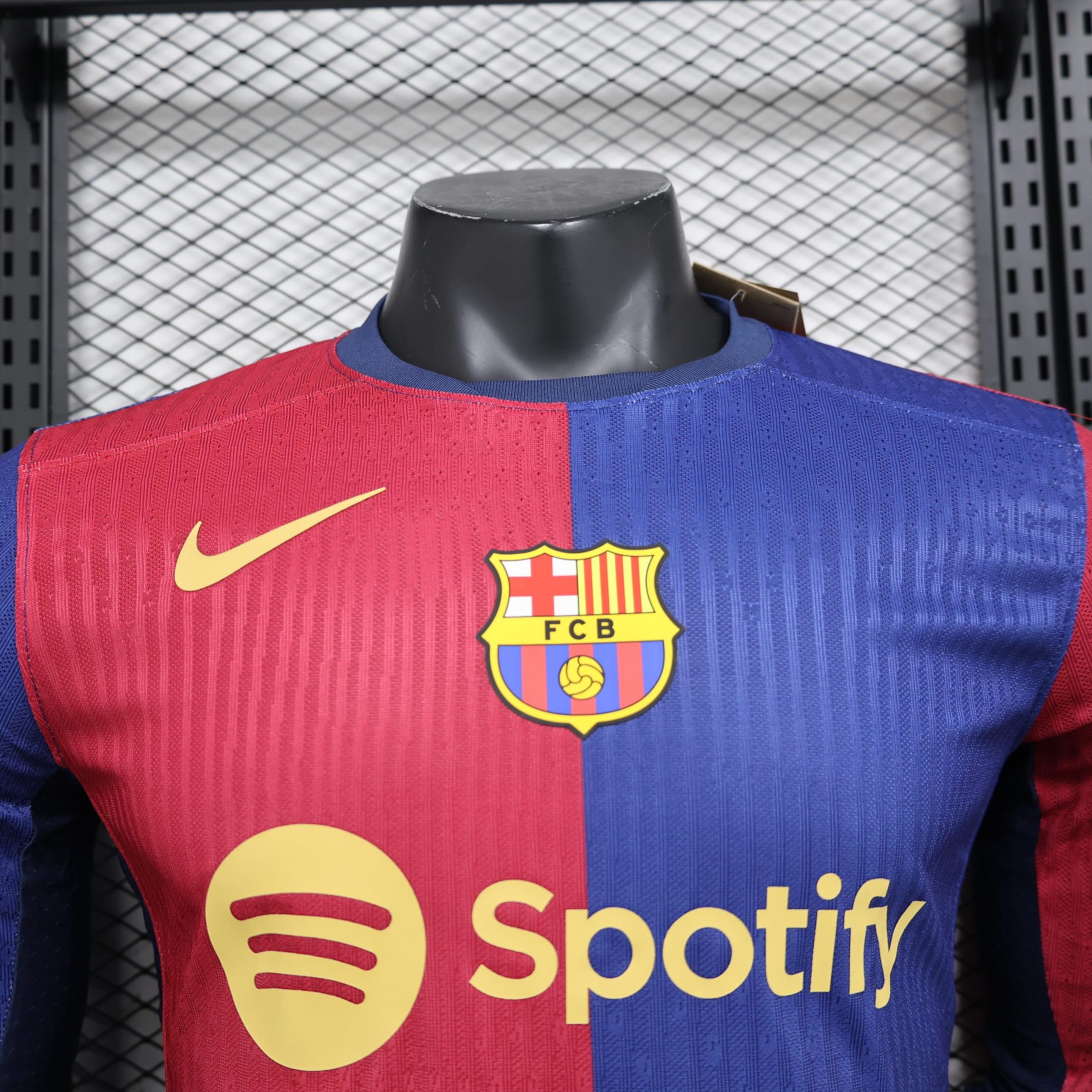 24/25 Barcelona Home Jersey Long Sleeves Player Version