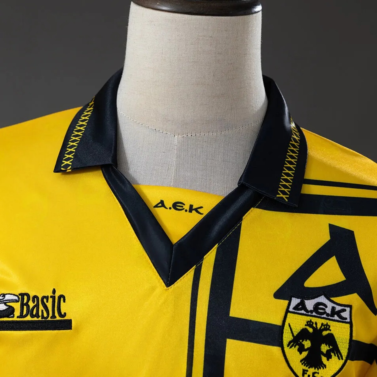 Retro AEK Athens 1993/94 Home Jersey Fan Version