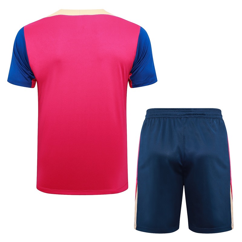 24/25 Barcelona Red Training Set Shirt and Shorts