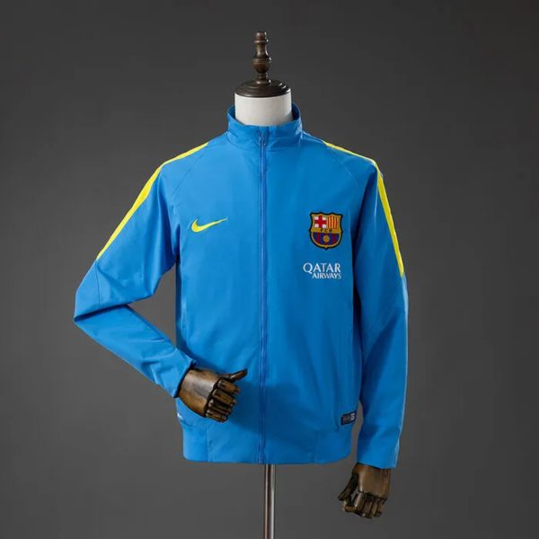 2015/16 Barcelona Vintage Style Windbreaker