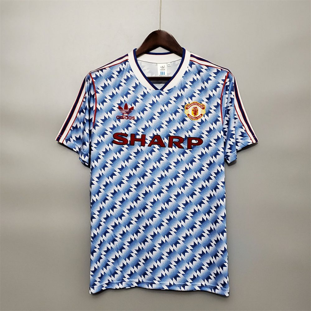 Retro Manchester United 90/92 away jersey Fan Version