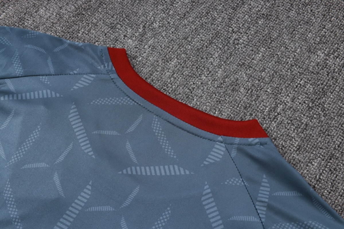 2026 Sao Paulo Grey Training Set Shirt and Shorts