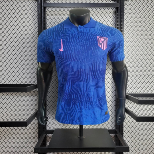 25/26 Atletico Madrid POLO Special Edition Blue jersey Player Version