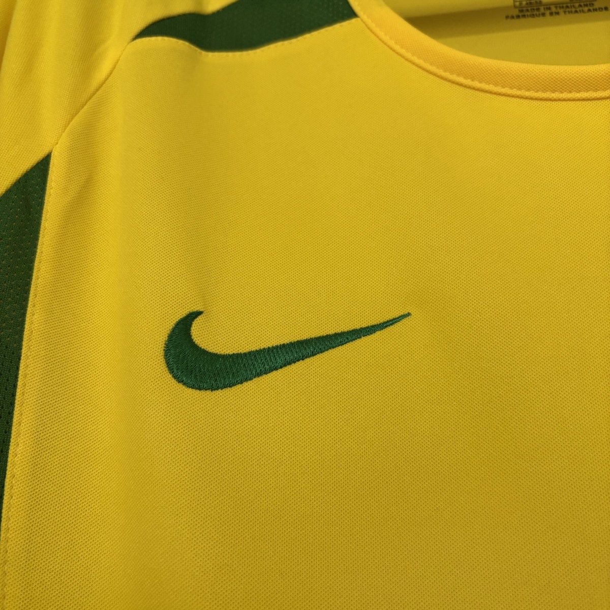 Retro 2002 Brazil Home Jersey Fan Version (2002 World Cup Remake)