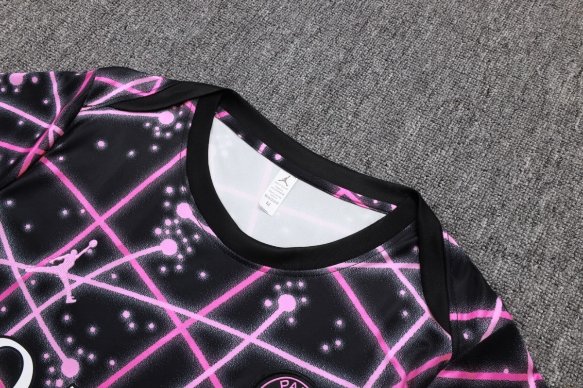 2026 PSG Black Training Set Shirt and Shorts