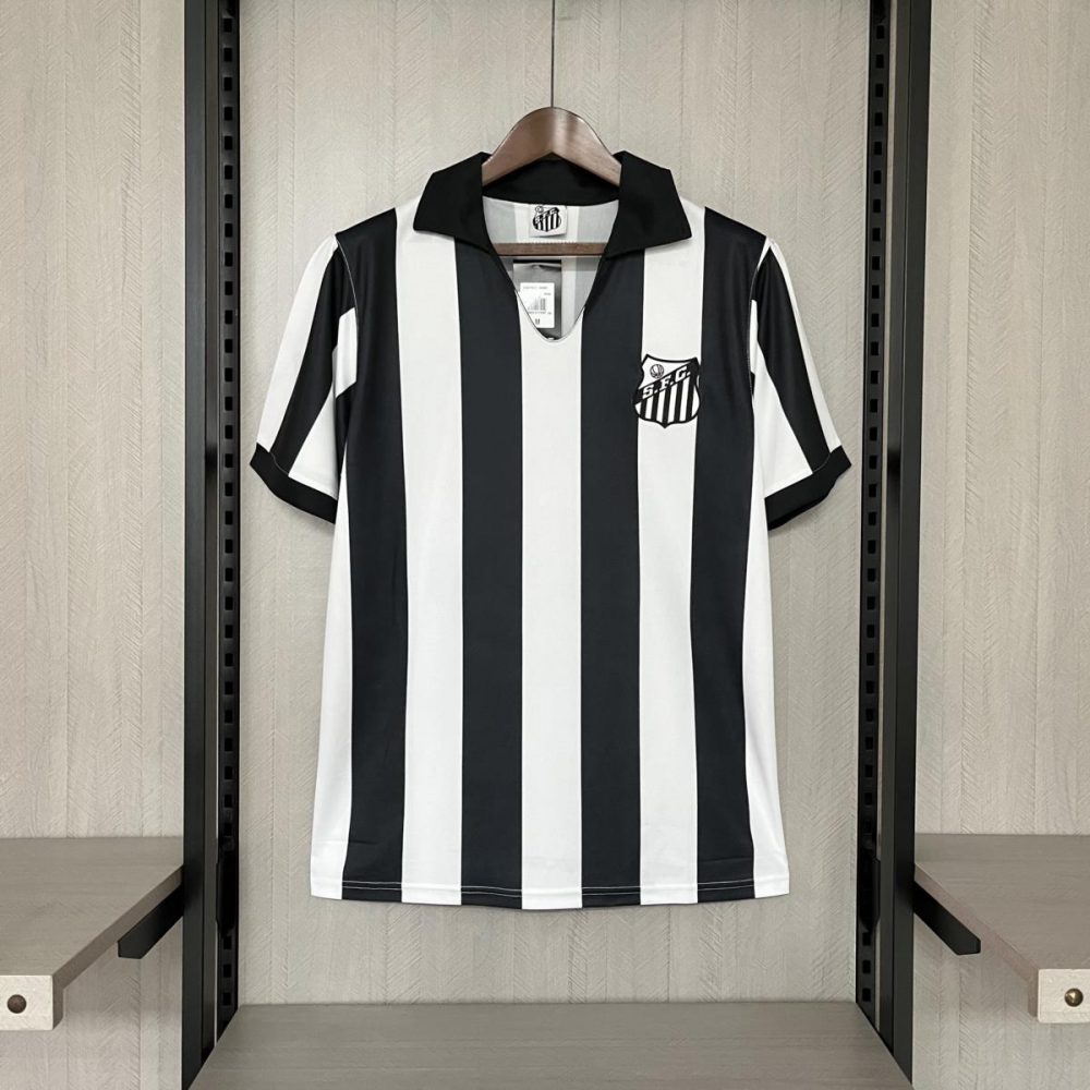 Retro 1958 Santos away jersey Fan Version