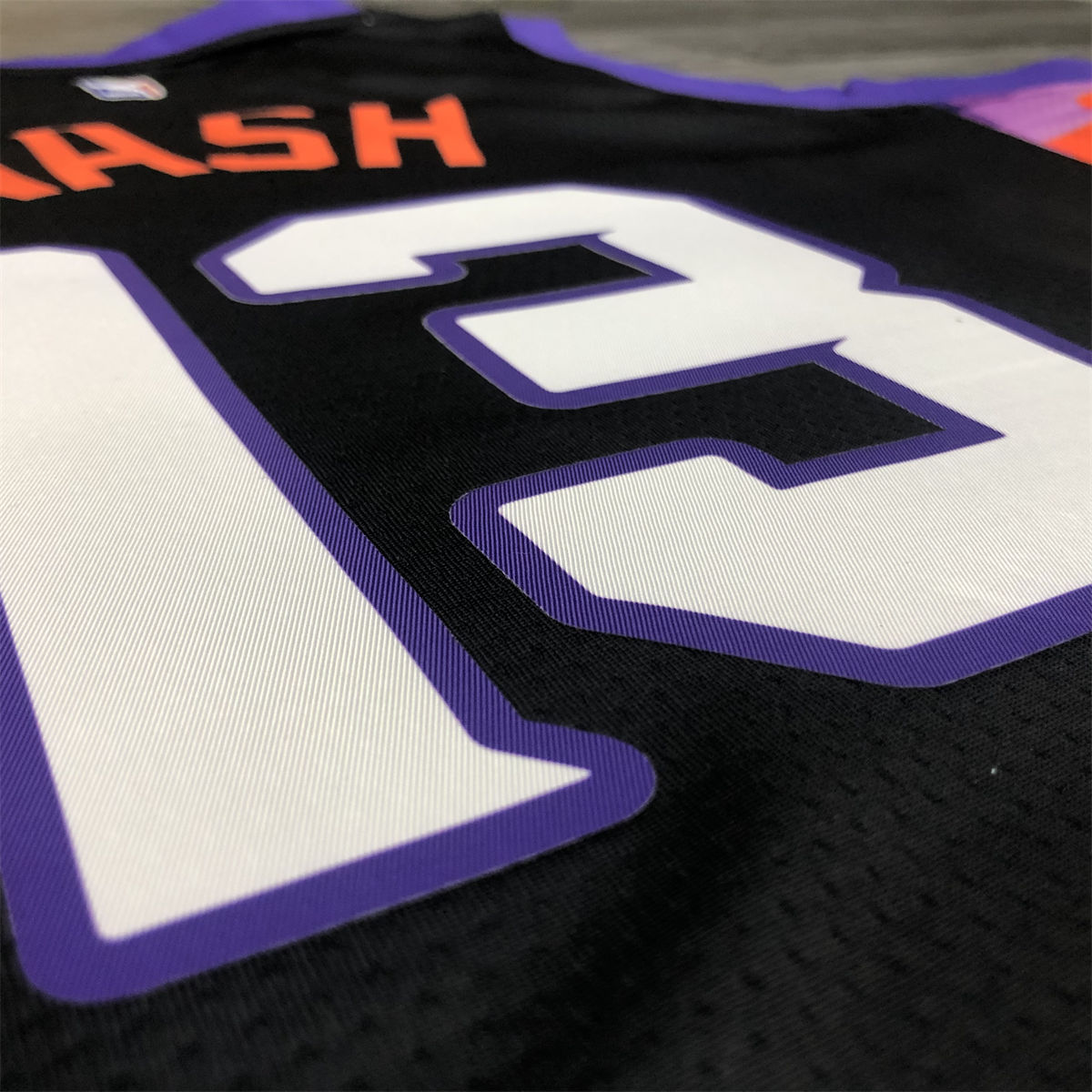 NBA Phoenix Suns Round neck Black jersey NASH#13 S-XXL