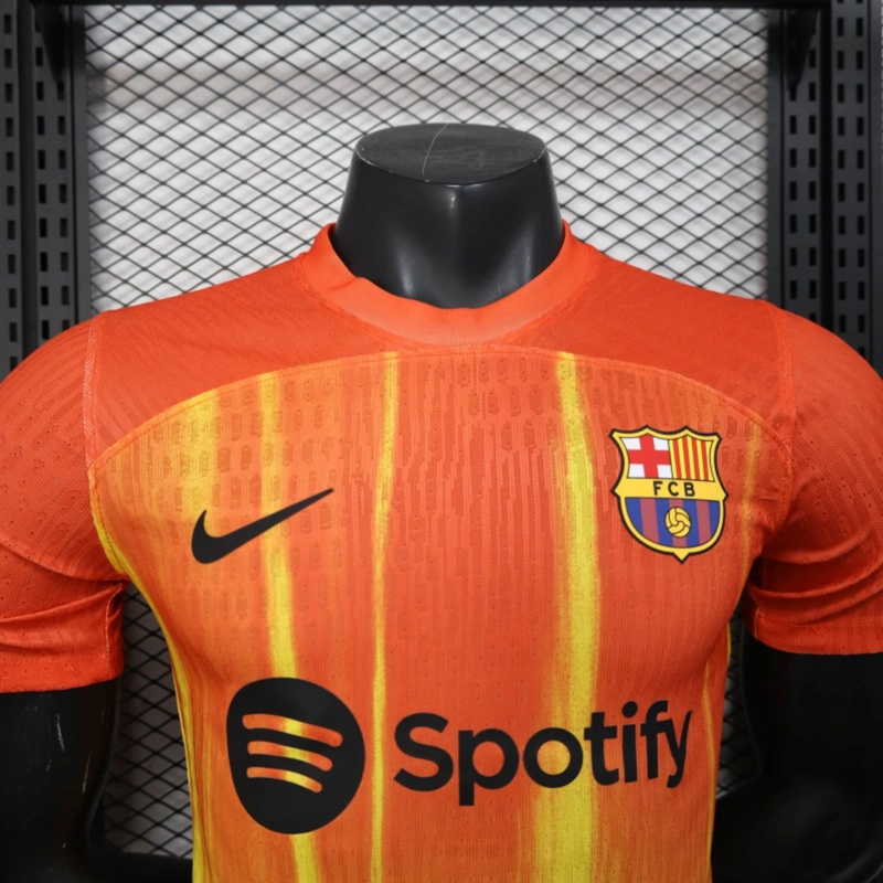 2025/26 Barcelona Orange Training jersey Player Version