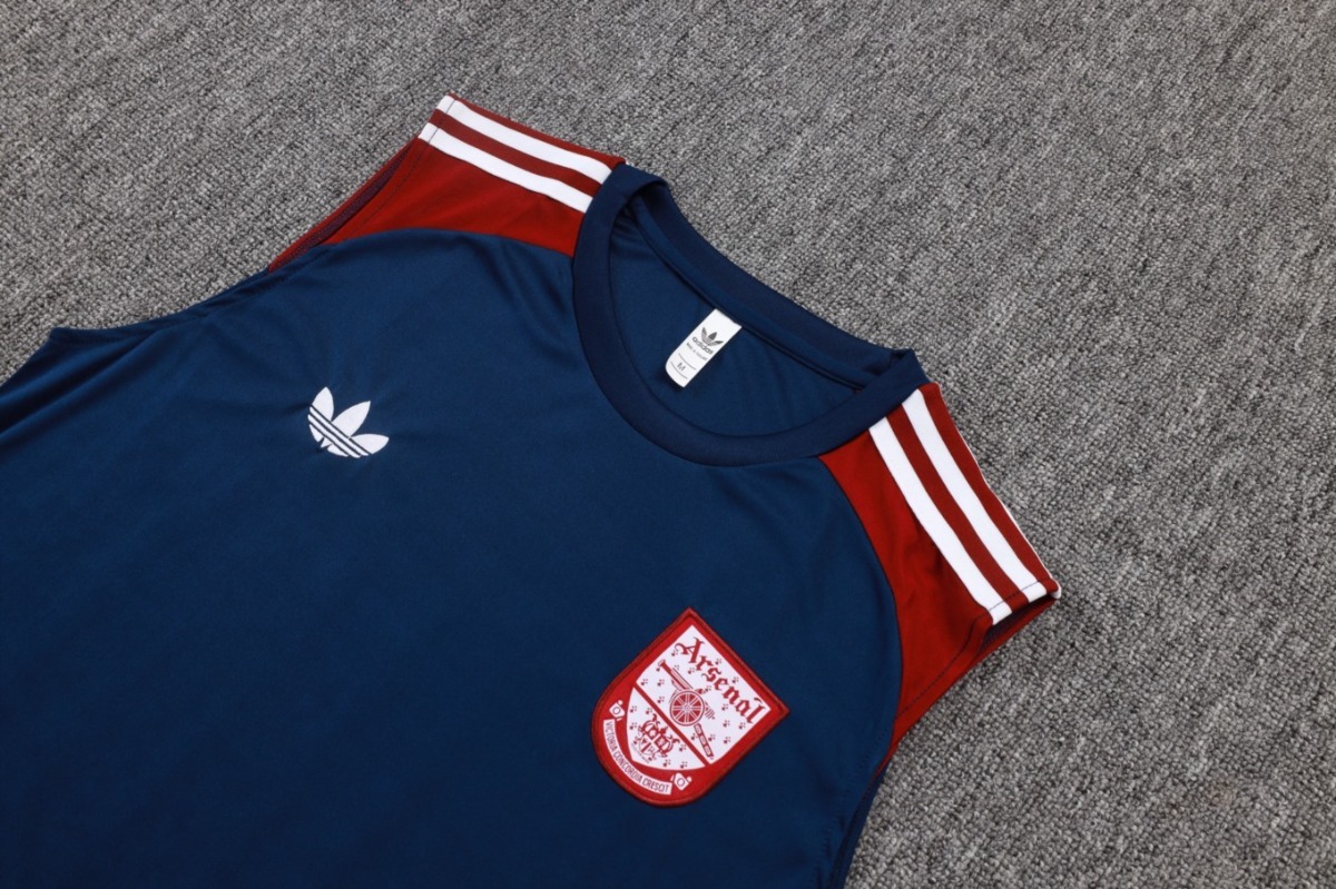 2026 Arsenal Royal blue Training Set Shirt and Shorts