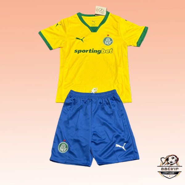 25/26Palmeiras second away jersey Kid Kits size: 16-28