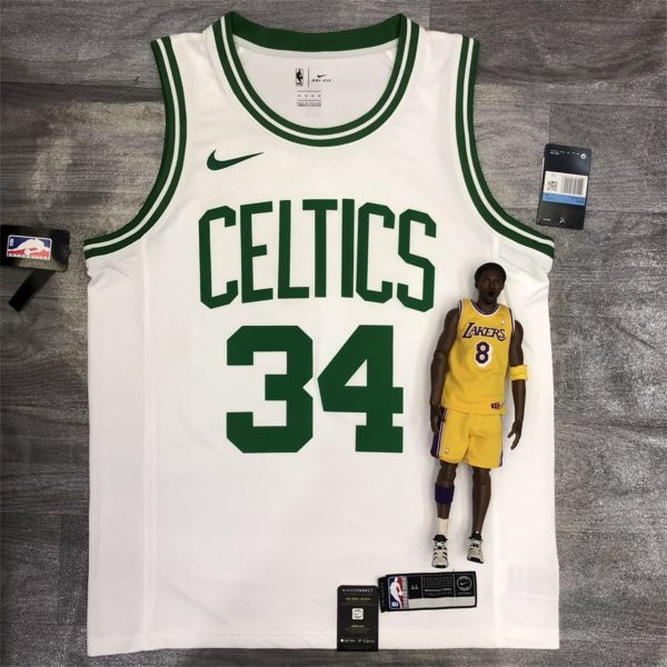 NBA Boston Celtics round neck White Jersey PIERCE#34 S-XXL