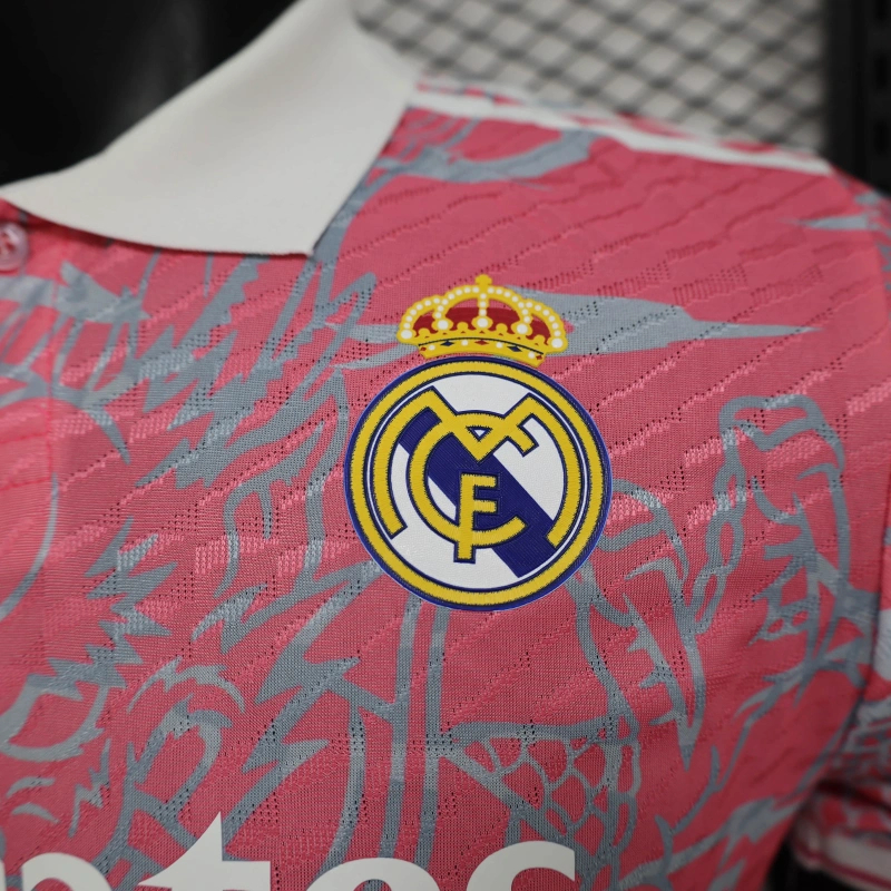 24/25 Real Madrid Pink Special edition Jersey Player Version