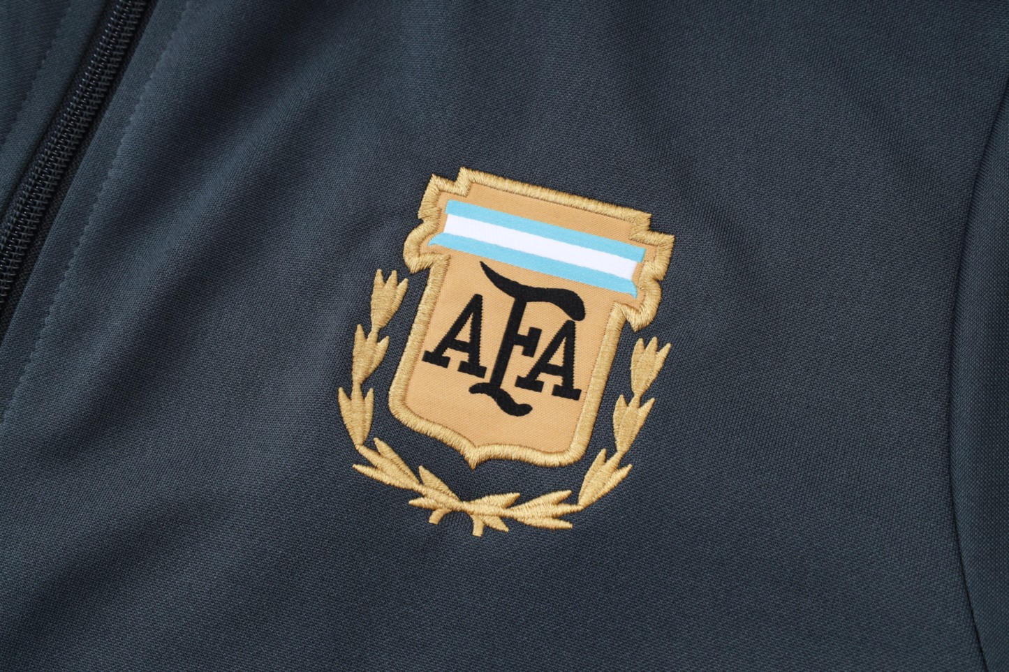 2025/26 Argentina dark gray Jacket Training Suit Set Football Team Shirt Sports Fashion